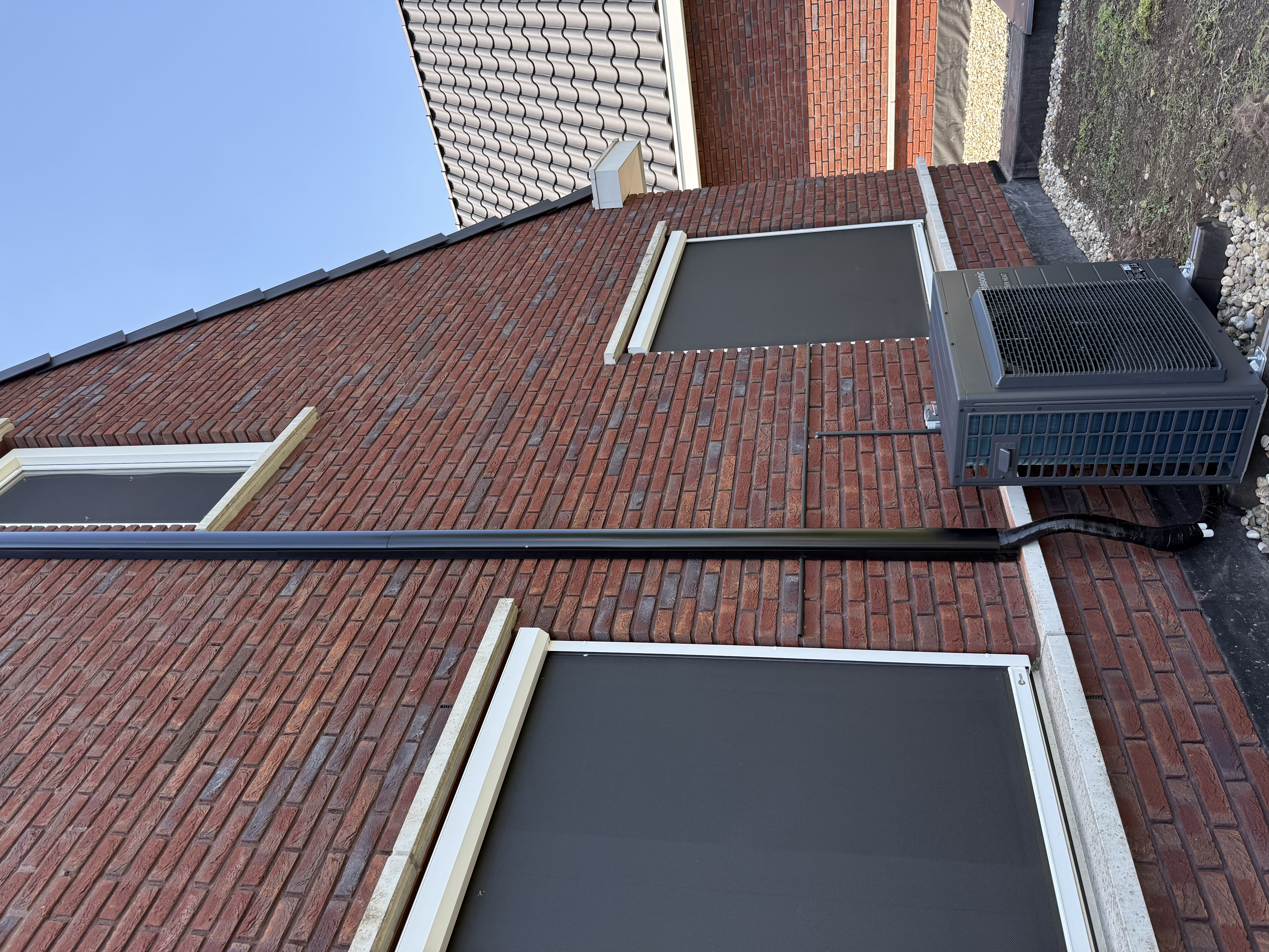 Nieuwe Panasonic Power Heat Multi split  in de kleur antraciet